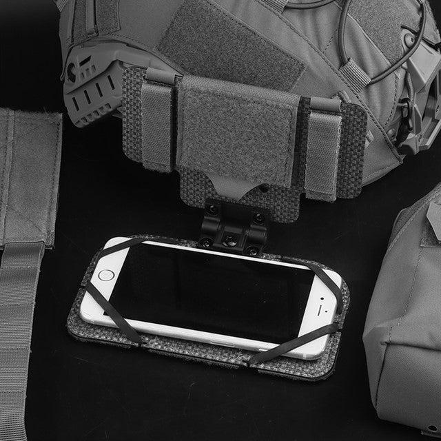 WOSPORT tactical hunting equipment CS team game equipment outdoor mobile phone folding bag holder tactical vest chest mobile navigation MOLLE holder chest hanging mobile phone holder